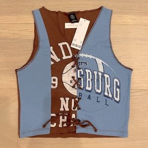 Urban Outfitters Patch Work Tank Top